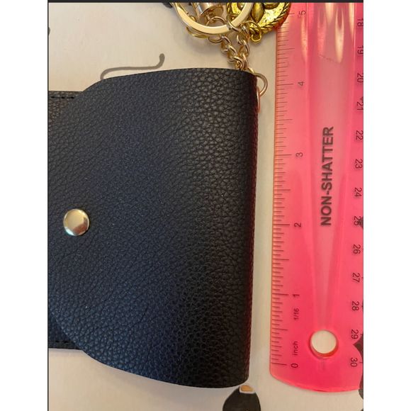 Wallet/Card Holder with Tassel and Charms-Choose color - Picture 7 of 9